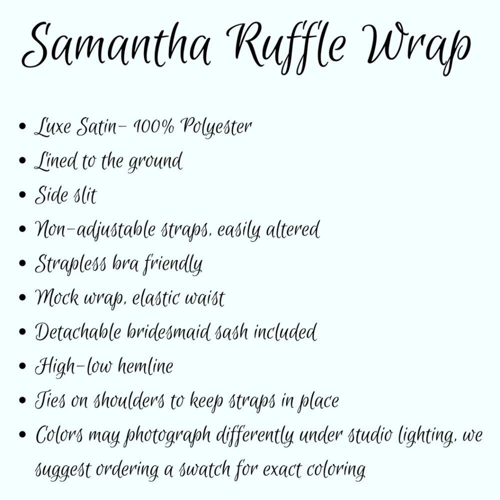 Show Me Your Mumu Samantha Ruffle Wrap Silver Luxe Satin Sz S - Picture 4 of 5